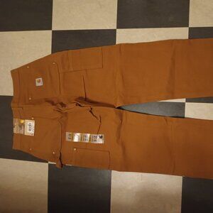 Carhartt Firm Duck Double-Front Work Dungarees